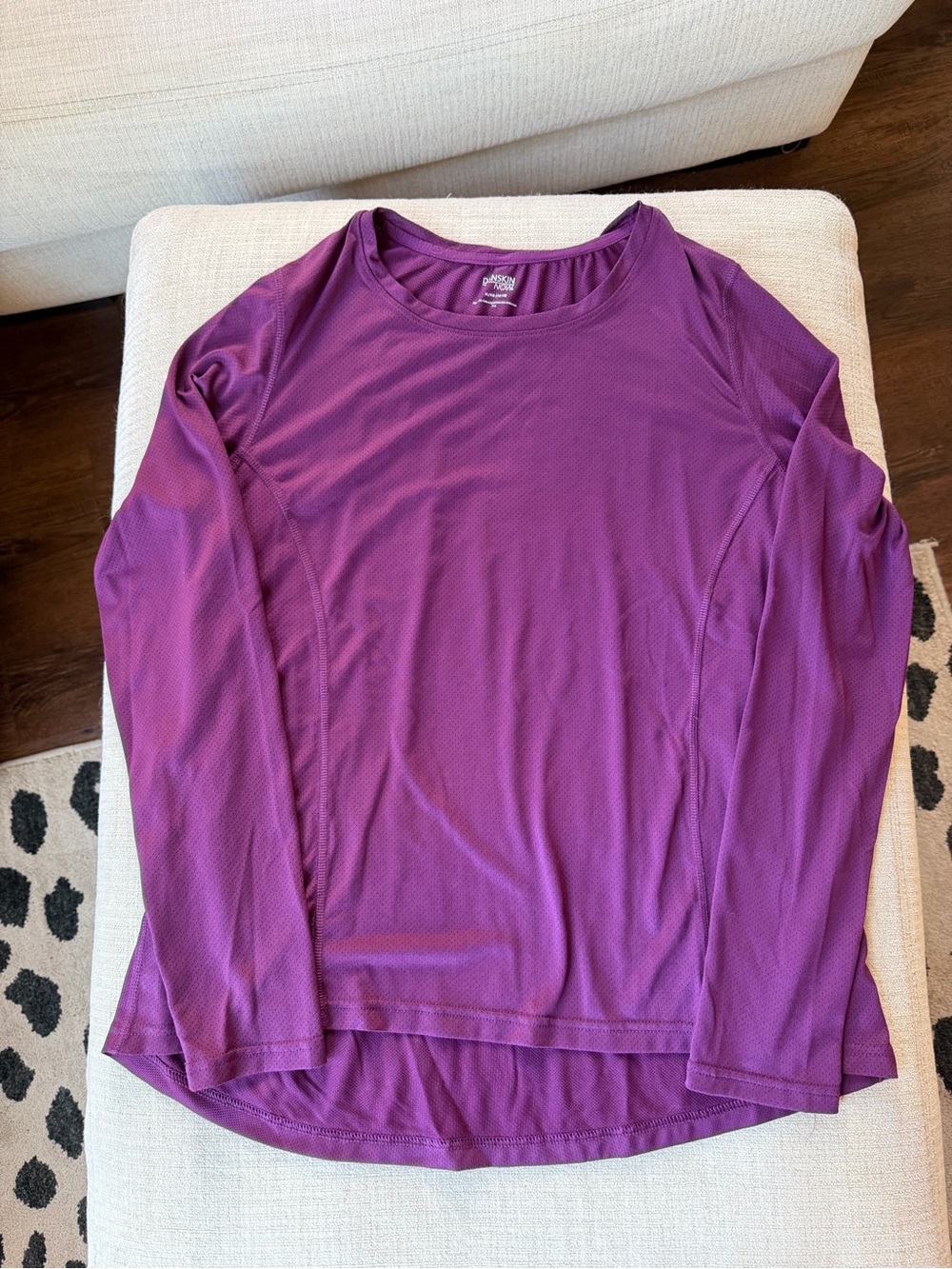 Danskin Now Purple Long Sleeve Athletic Top